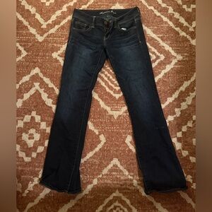 American Eagle Outfitters Dark Indigo Straight Leg Jeans